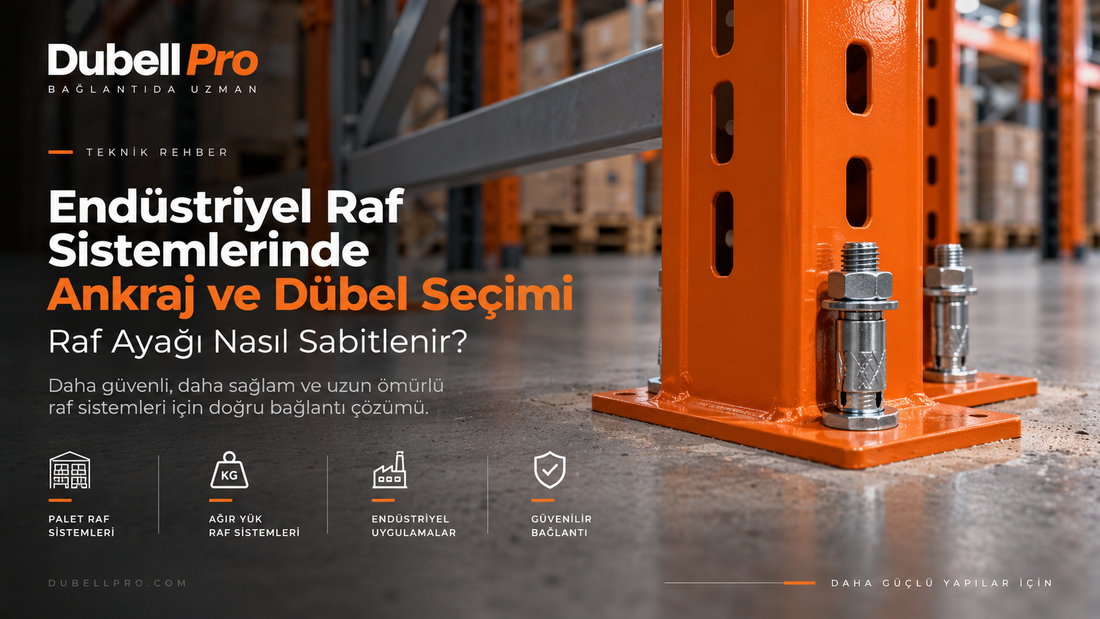 Raf Ayağı Nasıl Sabitlenir? Ankraj ve Dübel Seçimi | Dubell Pro