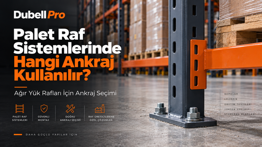 Palet Rafı Ankrajı ve Dübel Seçimi | Dubell Pro